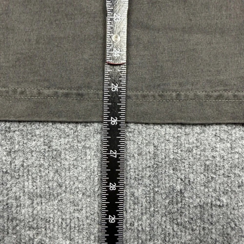 Only NY Premium Basics Pocket T-Shirt Mens Small Charcoal Grey Made in USA NWT